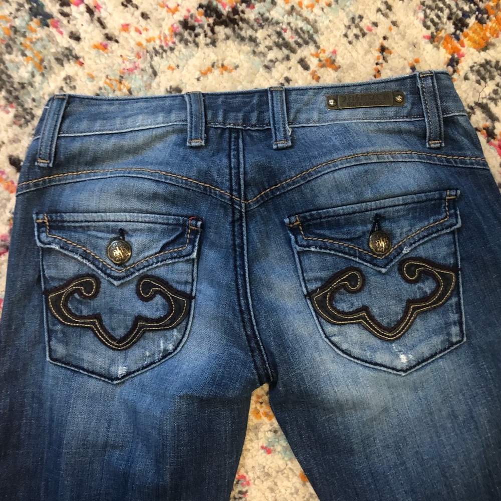 ReRock for Express boot cut jeans - Picture 3 of 4
